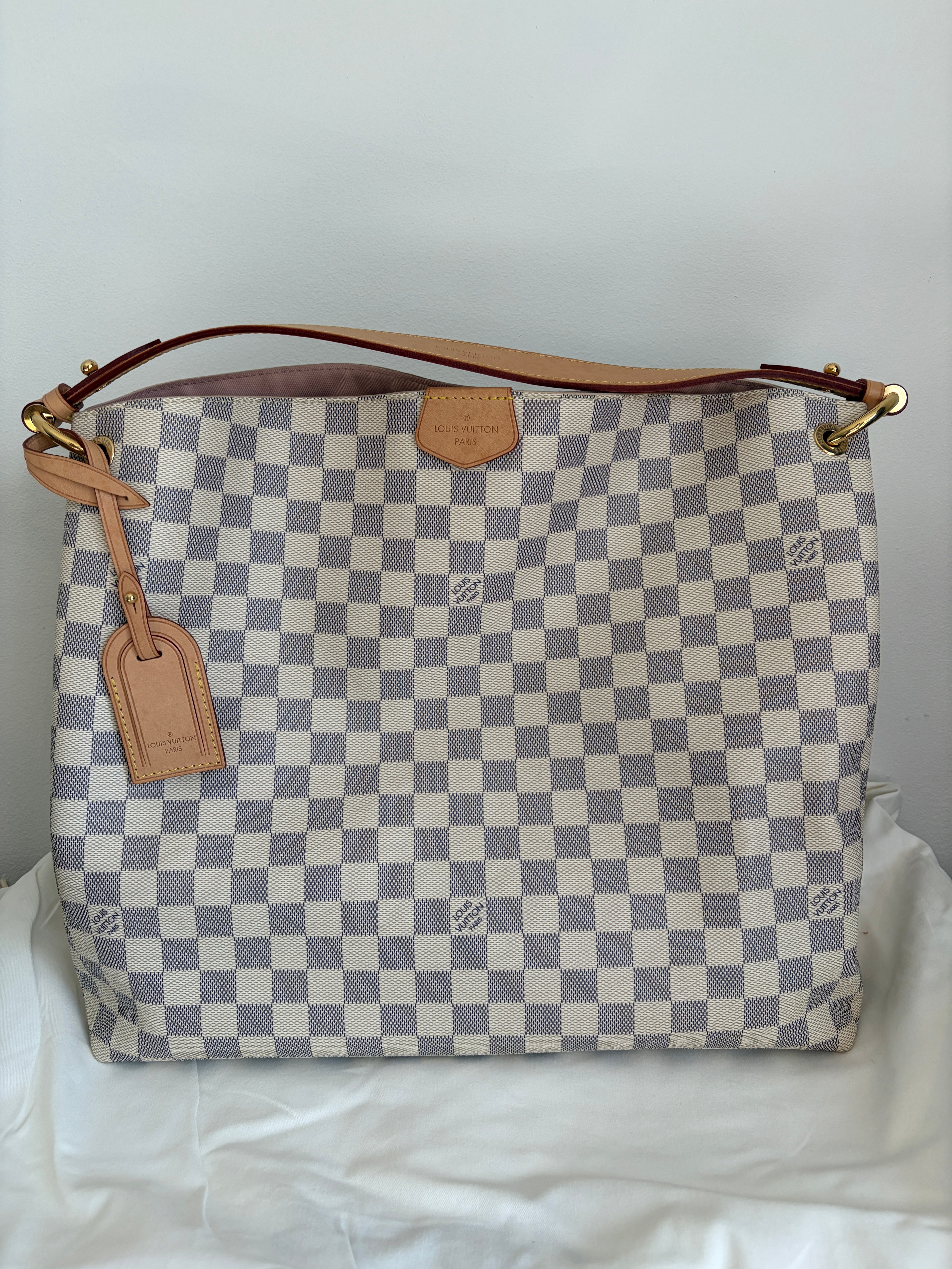 Louis Vuitton Graceful MM Damier Azur