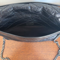 Medium Niki Black Leather
