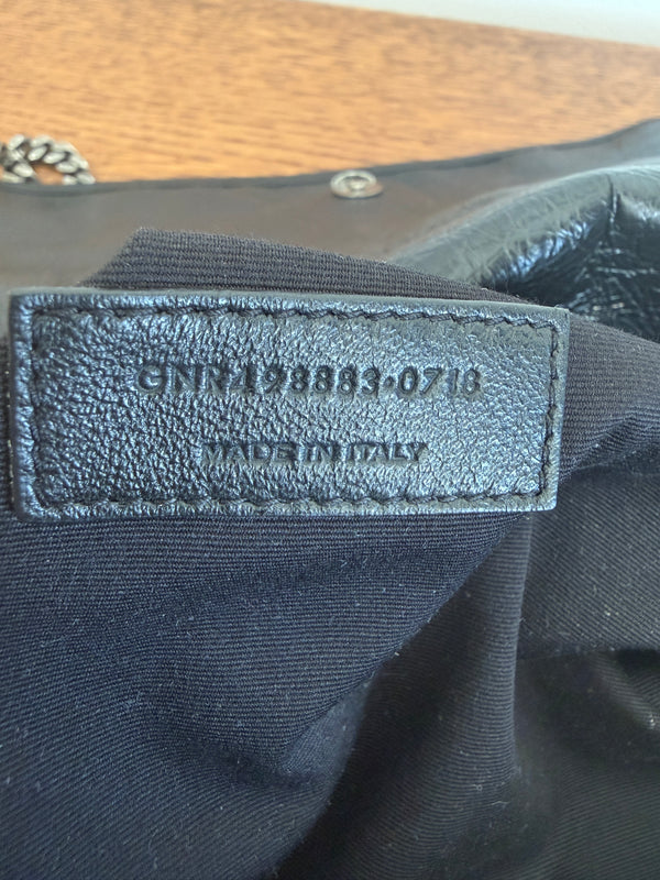 Medium Niki Black Leather